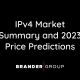 IPv4 Market Summary and 2023 Price Predictions
