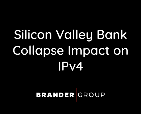 Silicon Valley Bank Collapse Impact on IPv4