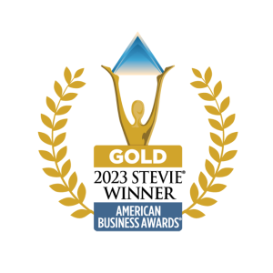 Jake Brander wins a Stevie Award at the Ameican Business Awards