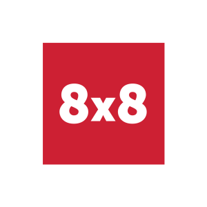 8×8