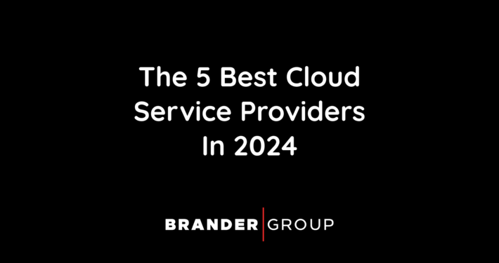 The 5 Best Cloud Service Providers In 2024