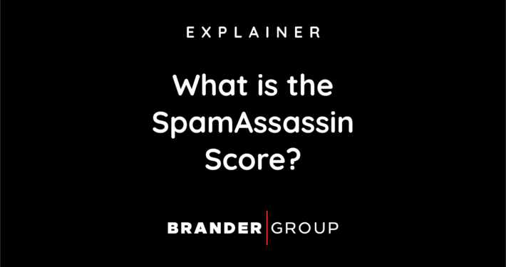 What is the SpamAssassin Score?