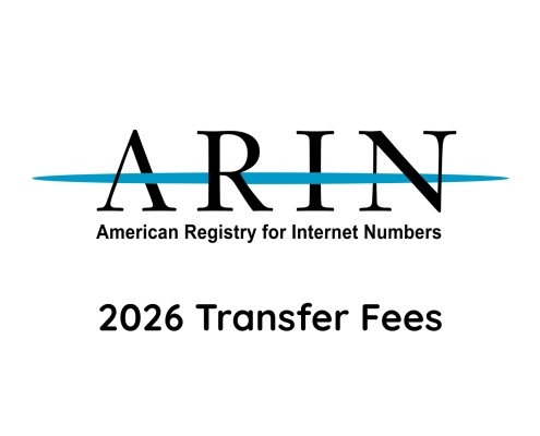 ARIN 2026 Fees - Everything You Need to Know