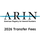 ARIN 2026 Fees - Everything You Need to Know