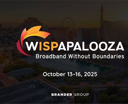 Exhibiting at WISPAPALOOZA 2025 in Las Vegas, NV